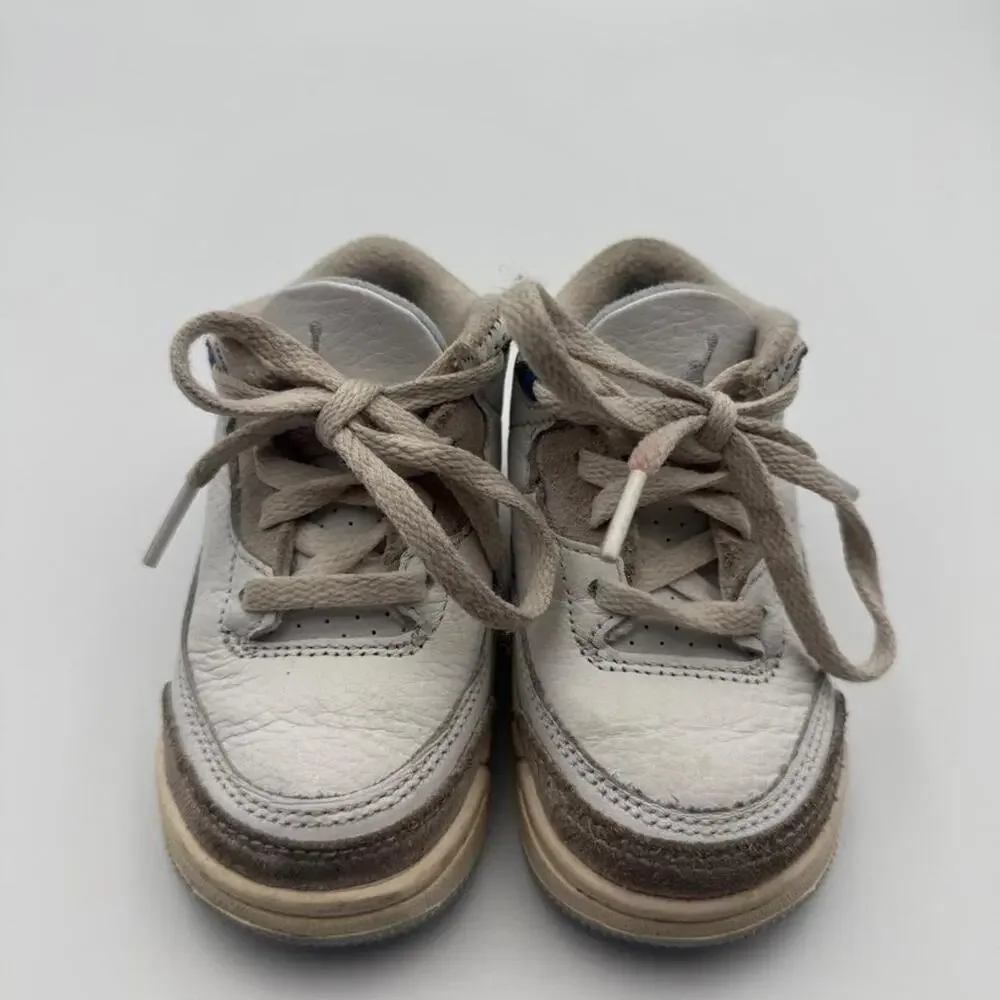 Nike Air Jordan 3 Retro TD Toddler Lucky Shorts DM0968-101 Size 5C infant No box